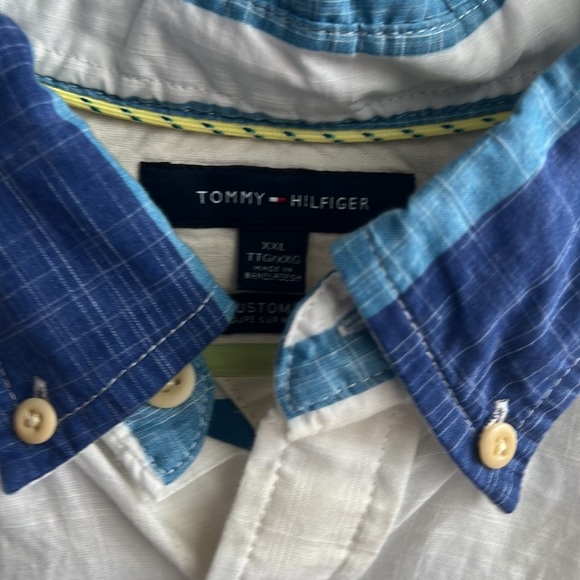 TH Button Down Print Shirt - Picture 4 of 4